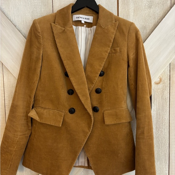 Veronica Beard Brown Corduroy Blazer - Picture 2 of 14